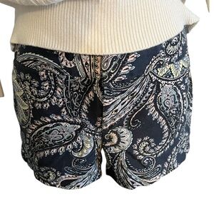 Banana Republic Paisley Print Women's Hampton Shorts
